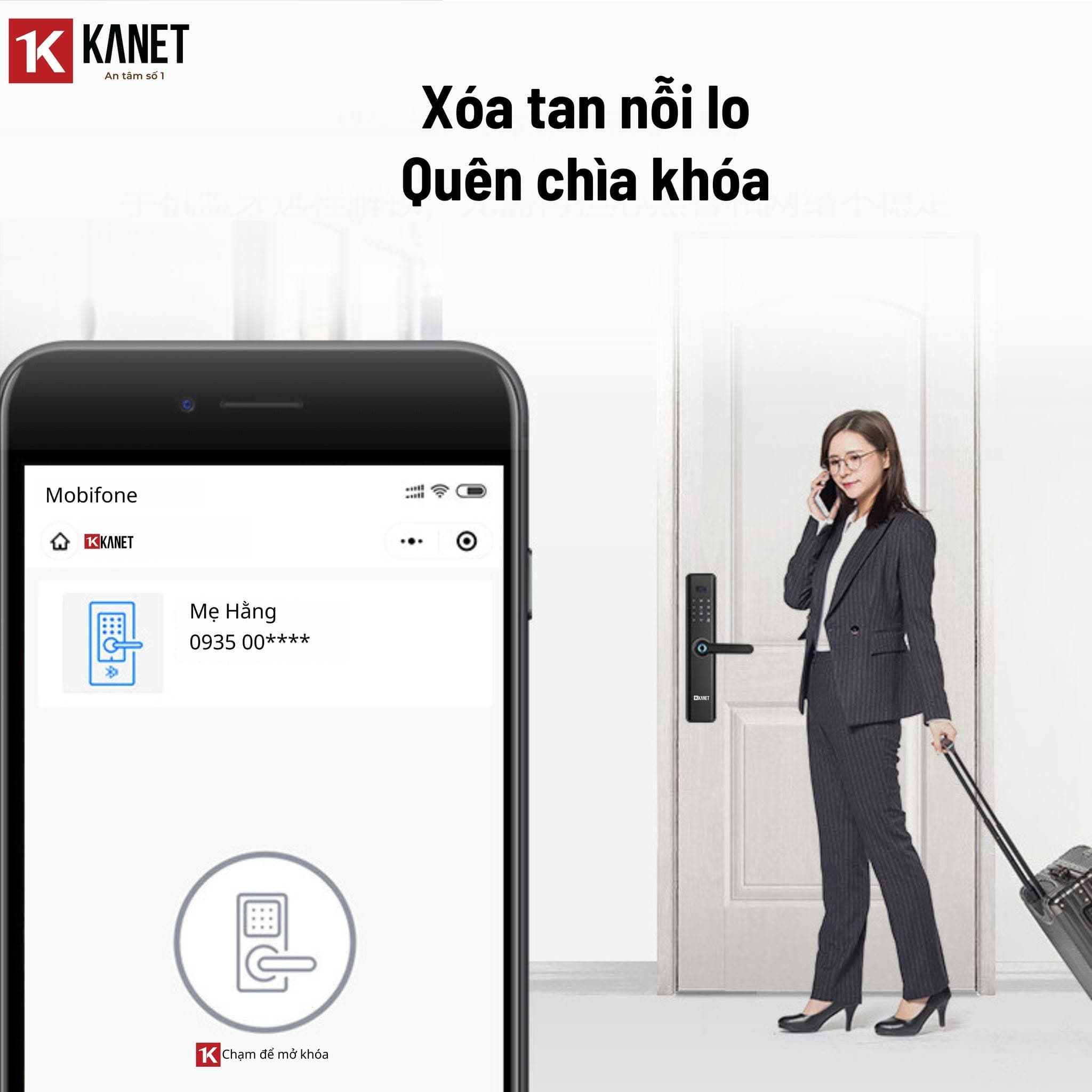XÓA TAN NỖI LO QUÊN CHÌA KHÓA